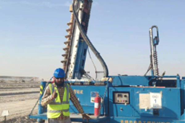 Dubai Flat-Plate Photovoltaic Drill Rig Construction Technique