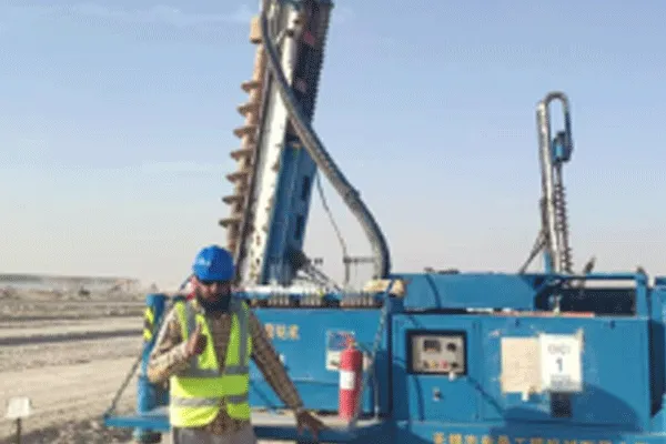 Dubai Flat-Plate Photovoltaic Drill Rig Construction Technique